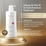Ki Gold Premium Shampoo & Treatment Set for Hair
