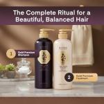 Ki Gold Premium Shampoo & Treatment Set with Samples