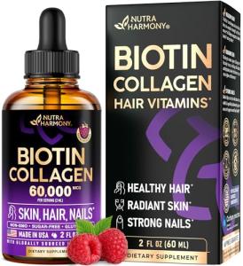 Biotin & Collagen Drops for Skin and Hair