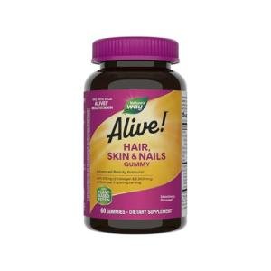 Alive! Biotin & Collagen Gummies for Skin Health