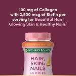 Nature's Bounty Biotin & Collagen Gummies for Skin