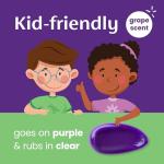 Mederma Scar Gel for Kids, Reduces the Appearance of Scars, 1 Pediatrician Recommended, Goes on Purple, Rubs in Clear, Kid Friendly, Grape Scent, 0.70 Oz