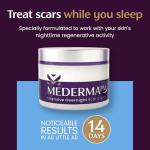 Mederma PM Intensive Overnight Scar Cream, Works with Skin's Nighttime Regenerative Activity, Clinically Shown to Make Scars Smaller and Less Visible, 1.7 Oz (48g)