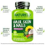 NATURELO Biotin Hair, Skin, and Nails Vitamins