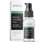 YEOUTH Glycolic Acid Gel for Face, Exfoliating Gel for Face At Home Glycolic Acid 30% Gel with Retinol, 30% Glycolic Acid Face Peel Designed to Refresh & Smooth the Appearance of Skin 1oz