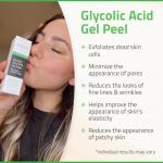 YEOUTH Glycolic Acid Gel for Face, Exfoliating Gel for Face At Home Glycolic Acid 30% Gel with Retinol, 30% Glycolic Acid Face Peel Designed to Refresh & Smooth the Appearance of Skin 1oz
