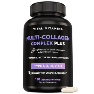 Vital Vitamins Multi Collagen Plus with Biotin & C✨