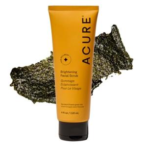 Acure Brightening Facial Scrub for Radiant Skin