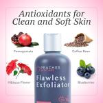 Vegan Facial Scrub with Blueberry and Coffee Bean