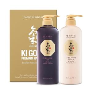 Ki Gold Premium Shampoo & Treatment Set 780ml