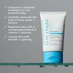 SKINN DermAppeal® Microdermabrasion Treatment for Smoother, Brighter, and Clearer Skin, 2oz - Exfoliating Facial Scrub Removes Dead Skin and Smooths Wrinkles and Fine Lines for Flawless, Glowing Skin