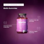 Biotin Gummies for Healthy Hair, Skin & Nails