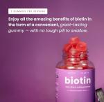 Biotin Gummies for Healthy Hair, Skin & Nails