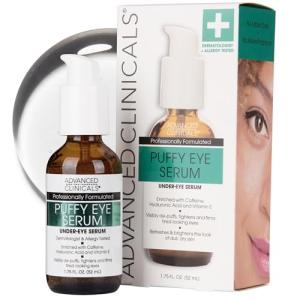 Advanced Clinicals Eye Serum with Vitamin E, Collagen & Green Tea