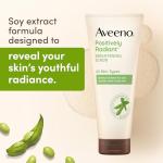 Aveeno Radiant Exfoliating Facial Scrub, Brightening Formula