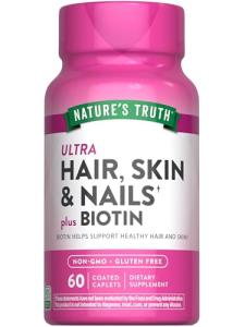 Nature's Truth Hair, Skin & Nails Supplement 60 Caplets
