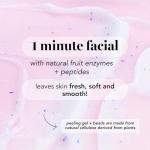 Saturday Skin Rub-A-Dub Refining Peel Gel Facial Cleansing Gels Facial Cleansing Washes Natural Fruit Enzymes Gel Mild Cleanser Exfoliating Gel Great for sensitive skin (2.53 Fl. Oz. (75ml))