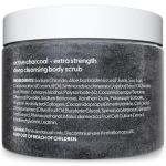 Charcoal Collagen Body Scrub for Skin Toning
