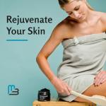 Charcoal Collagen Body Scrub for Skin Toning