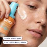 Bliss Bright Idea Vitamin C + Tri-Peptide Collagen Brightening Face Skincare Serum - Anti Aging, Reduces Dark Spots, Boosts Skin Elasticity - Clean - Vegan & Cruelty-Free - 1 Fl Oz