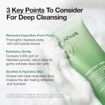 ANUA Heartleaf Quercetinol Pore Cleansing Foam, Facial Cleanser