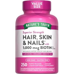 Nature's Truth Hair, Skin & Nails - 250 Softgels