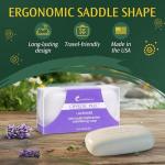 LAVENDER Microdermabrasion Exfoliating Soap Body Bar, 8 oz