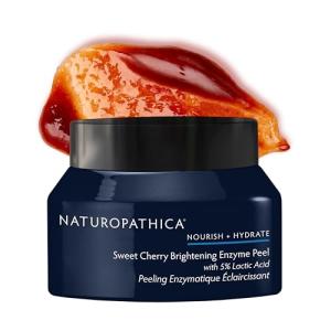 Naturopathica Sweet Cherry Brightening Enzyme Peel, Exfoliating Facial Peel Treatment for Brightening Skin, 1.69 fl oz