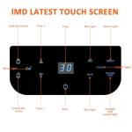 LED Light Therapy Red Light Therapy for Face - 7 Color Led Face Mask Light Therapy, Cycle Therapy Light & Time Preset & Safty Lock , Beauty Salon Home Spa Body Facial Skin Care Rejuvenation Device