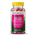 Spring Valley Extra Strength Hair, Skin & Nails 120ct