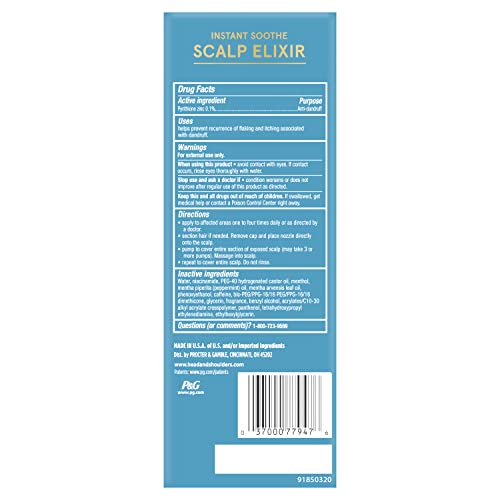 Cooling Scalp Elixir - Dandruff Relief Treatment