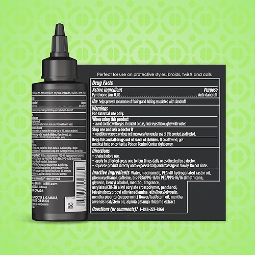 Cooling Scalp Serum for Coily Hair Care