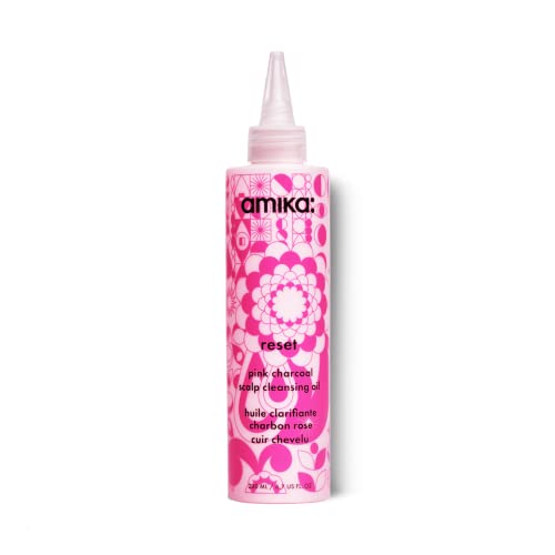 Amika Reset Pink Charcoal Scalp Cleansing Oil