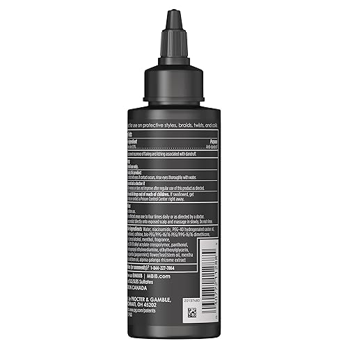 Cooling Scalp Serum for Coily Hair Care