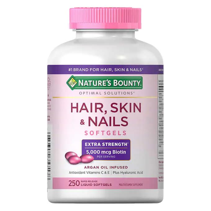 Biotin Boost: Hair, Skin & Nails Softgels