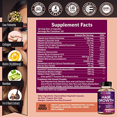 Vitamins for Healthy Hair, Skin & Nails