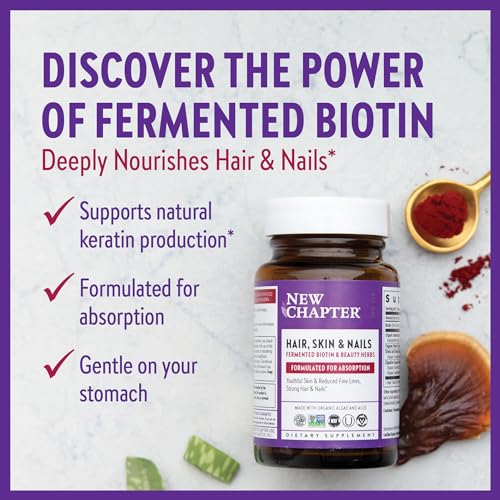 Vegan Biotin for Hair, Skin, and Nails