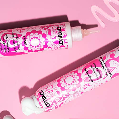 Amika Reset Pink Charcoal Scalp Cleansing Oil