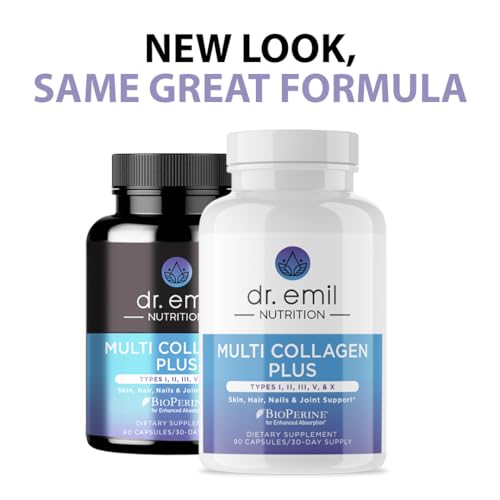 Multi Collagen Pills for Skin, Hair, and Nails