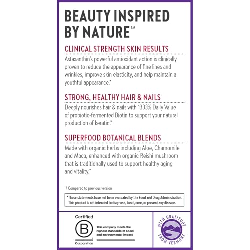 Vegan Biotin for Hair, Skin, and Nails