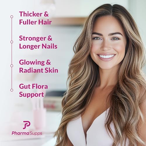 Biotin Hair, Skin, and Nails Supplement - 60 Capsules