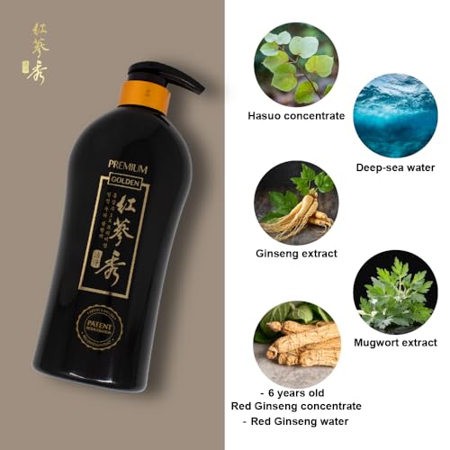 Revitalizing Red Ginseng Shampoo for All Hair Types