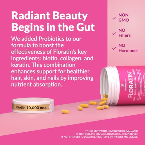 Biotin Hair, Skin, and Nails Supplement - 60 Capsules