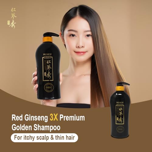 Revitalizing Red Ginseng Shampoo for All Hair Types