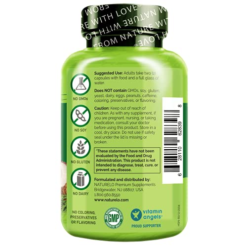 NATURELO Biotin Hair, Skin, and Nails Vitamins