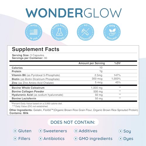 WONDERCOW Hair, Skin & Nails Vitamins Capsules