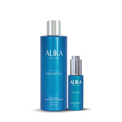 ALIKA Men's Hair Growth Shampoo and Serum Set
