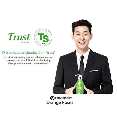 TS Premium Hair Loss Shampoo with Travel Pouches