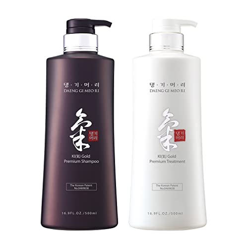 Ki Gold Premium Shampoo & Treatment Set for Hair