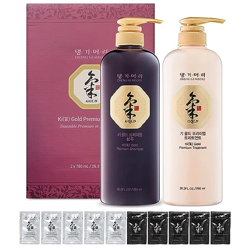 Ki Gold Premium Shampoo & Treatment Travel Set